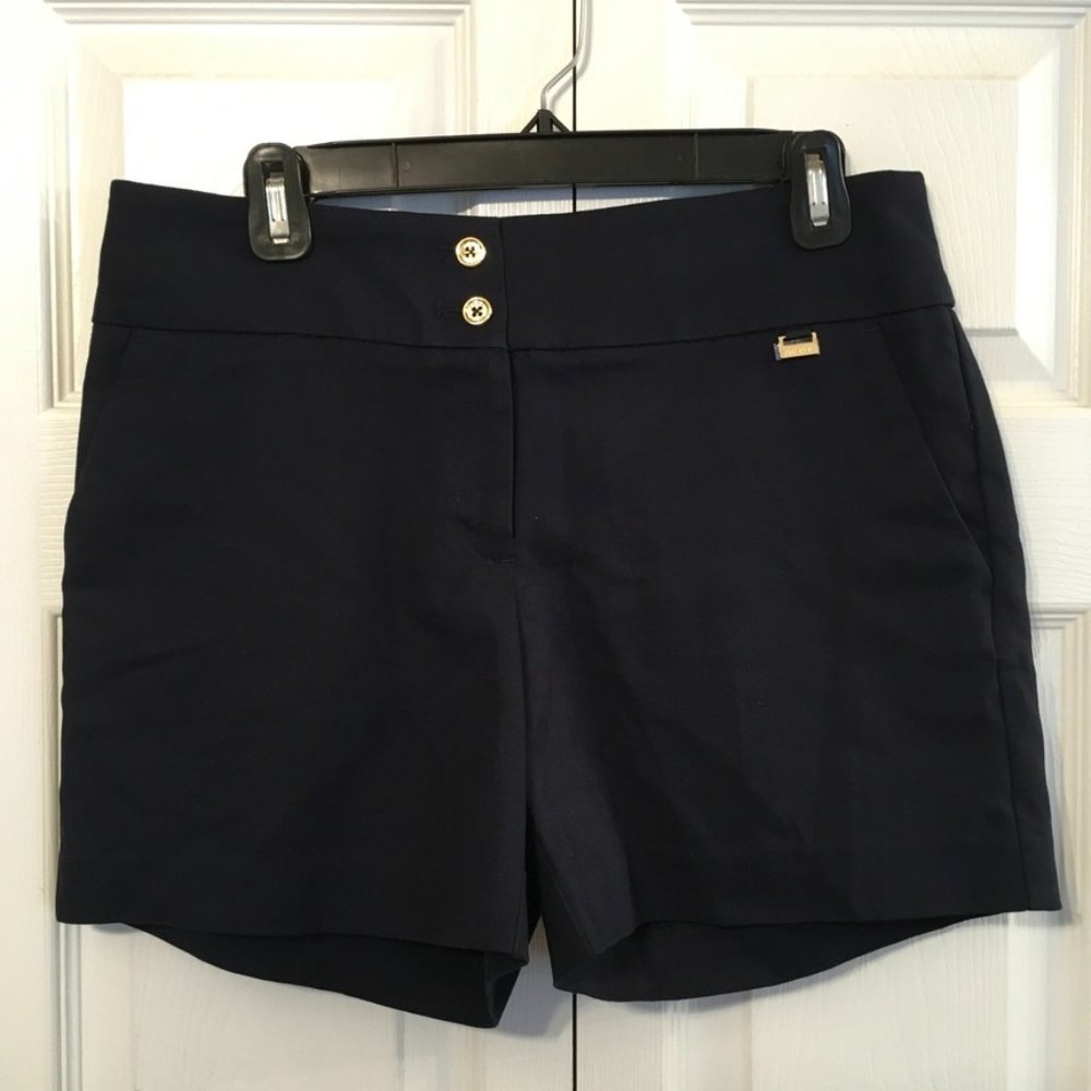 Anne klein Navy Blue Dress Shorts Sz 4 NWOT